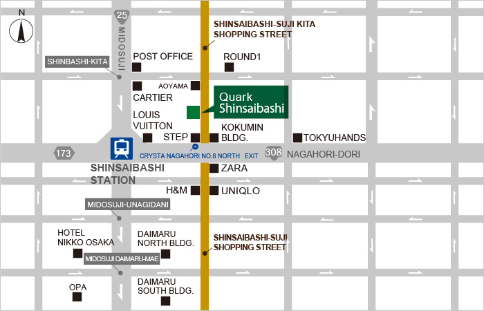 Shinsaibashi / ROLEX Specialty Shops Quark