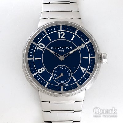 ルイ・ヴィトン タンブール オートマティック スティール ブルー Ref.W1ST20