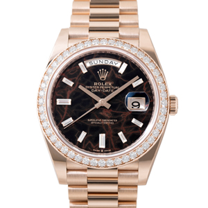 ROLEX DAYDATE Pink Gold NEW 3 Quark