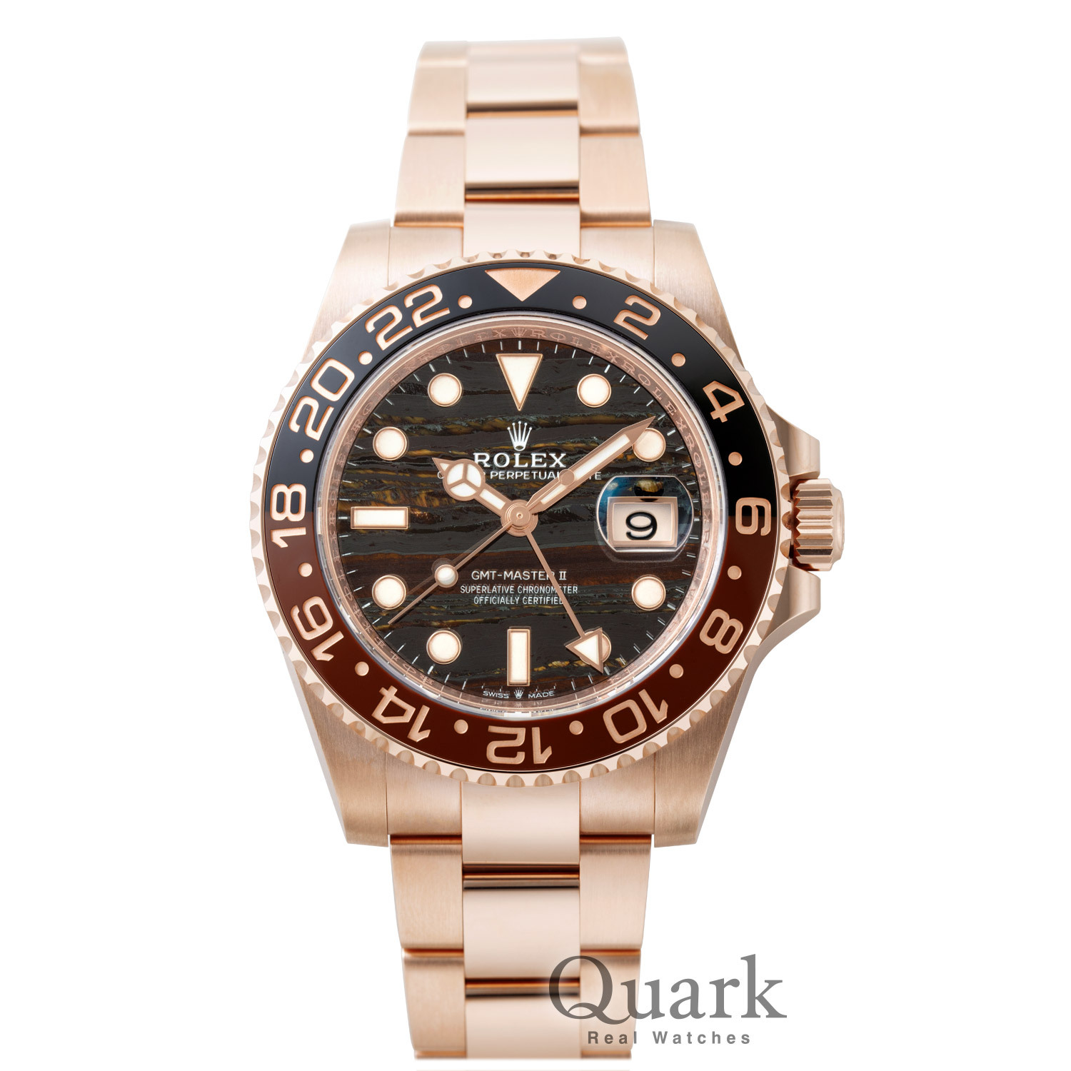 ロレックス GMTマスターII Ref.126715CHNR タイガーアイアン