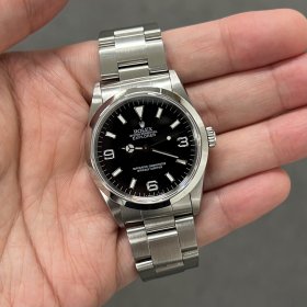 ロレックス エクスプローラーI Ref.14270 ブラック369