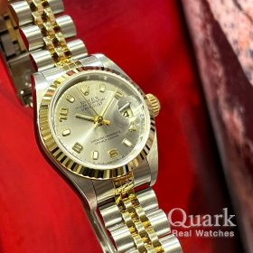 ロレックス デイトジャスト Ref.79173 グレーダイヤル