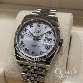 ロレックス デイトジャスト Ref.116234 グレーローマ