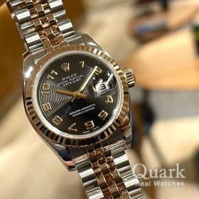 ロレックス デイトジャスト Ref.179171 ブラックコンセントリックアラビア