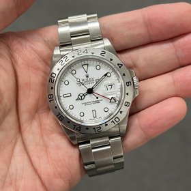 ロレックス エクスプローラーII Ref.16570 ホワイトダイヤル