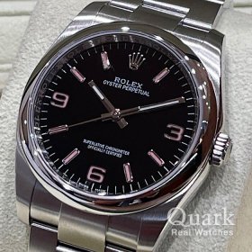 ロレックス オイスター・パーペチュアル36 Ref.116000 ブラック369ピンクバー