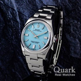 ロレックス オイスター・パーペチュアル36 Ref.126000 ターコイズブルーダイヤル