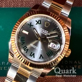 ロレックス デイトジャスト41 Ref.126333 スレートローマ