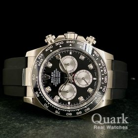 ロレックス デイトナ Ref.126519LNG ブライトブラック＆スチール8Pダイヤ