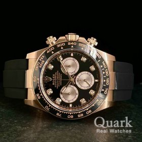 ロレックス デイトナ Ref.126515LNG ブライトブラック＆サンダスト8Pダイヤ