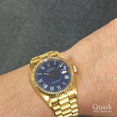 ロレックス デイトジャスト Ref.16018 ブルーローマ ヴィンテージ