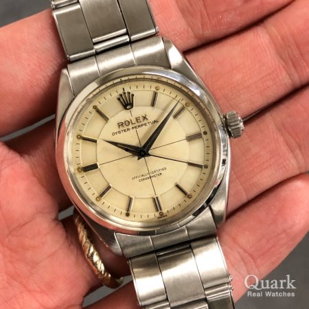 ロレックス オイスター・パーペチュアル Ref.6564 ホワイトダイヤル