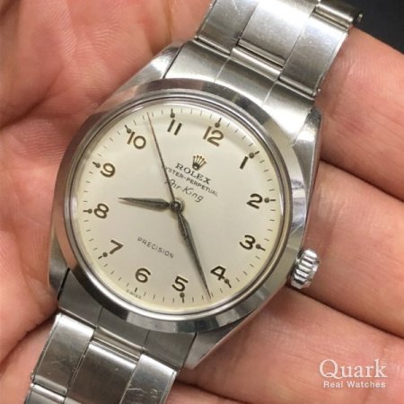 ロレックス エアキング Ref.5500 シルバーダイヤル ヴィンテージ