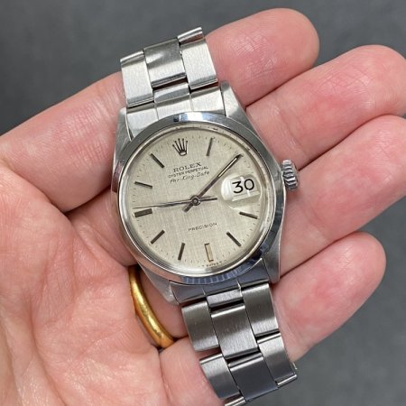 ROLEX エアキング デイト Ref.5700 アンティーク品 メンズ 腕時計