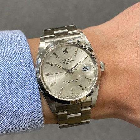 ロレックス オイスター・パーペチュアル・デイト Ref.15000 シルバー