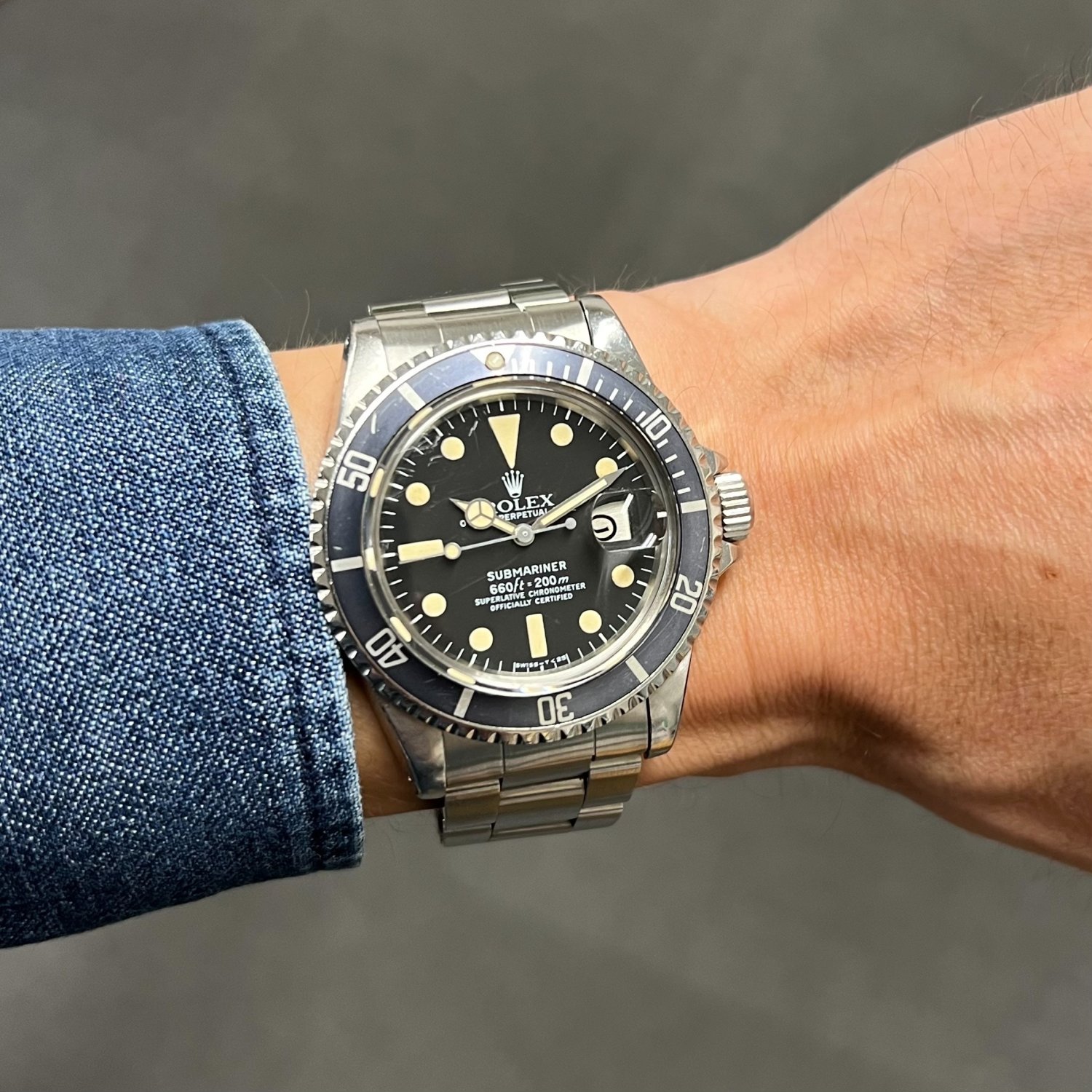 ロレックス サブマリーナー Ref.1680 ブラック ヴィンテージ