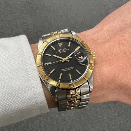 ロレックス デイトジャスト Ref.1625/3 ブラックダイヤル ヴィンテージ