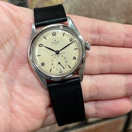 ロレックス オイスター Ref.4499 ホワイトアラビア ヴィンテージ