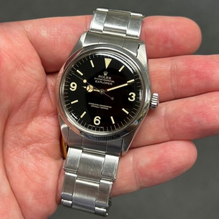 ロレックス エクスプローラーI Ref.1016 ブラック369 ヴィンテージ