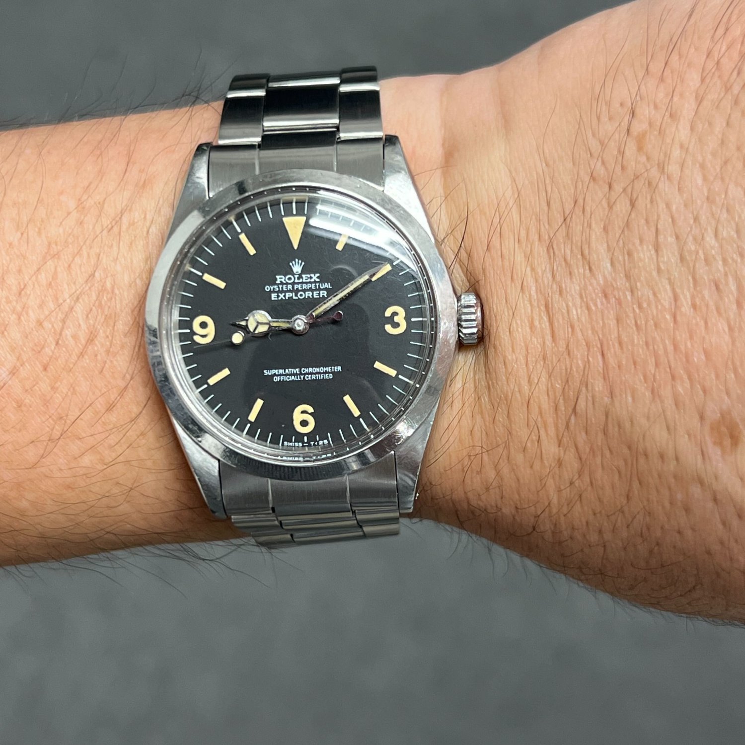 ロレックス エクスプローラーI Ref.1016