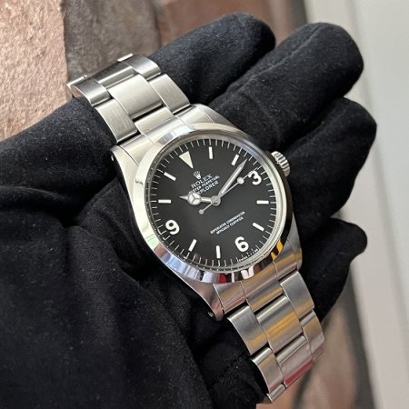 ロレックス エクスプローラーI Ref.1016 ブラックダイヤル