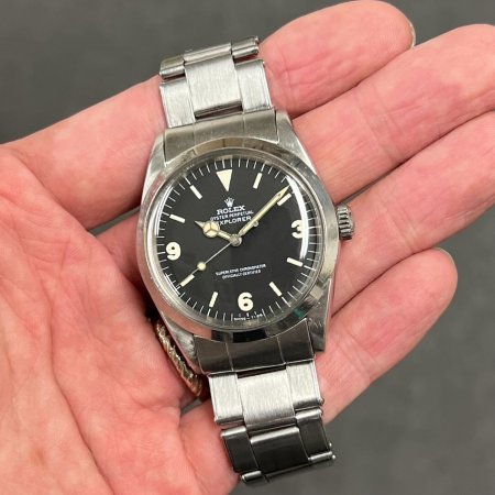 ☆ 自動巻　エクスプローラー　1016 1980年代　ヴィンテージ　機械式 ROLEX ロレックス EXPRLORER エクスプローラー Ref.1016 オリジナル