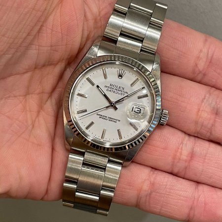 ロレックス デイトジャスト Ref.16014 ホワイトダイヤル ヴィンテージ