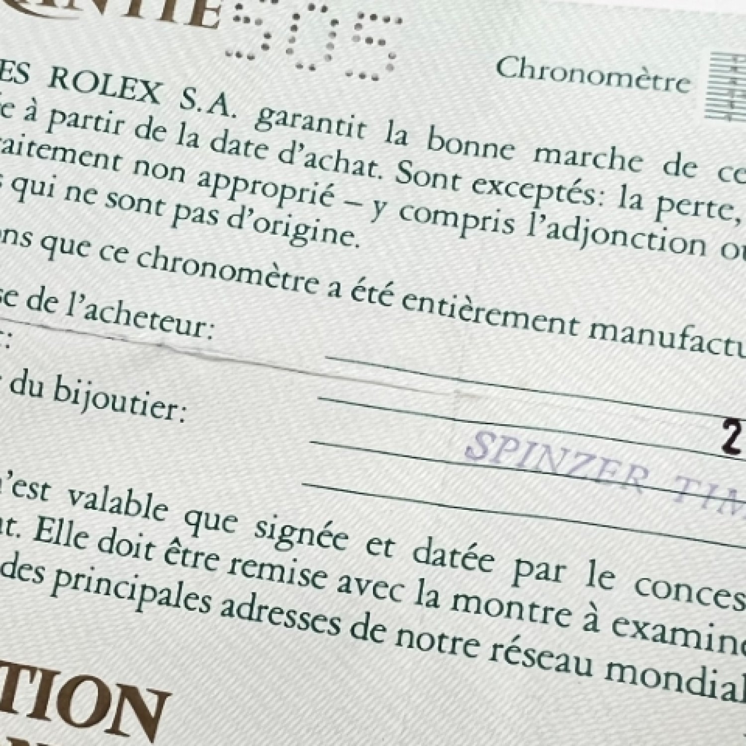 ロレックス  Ref.168000