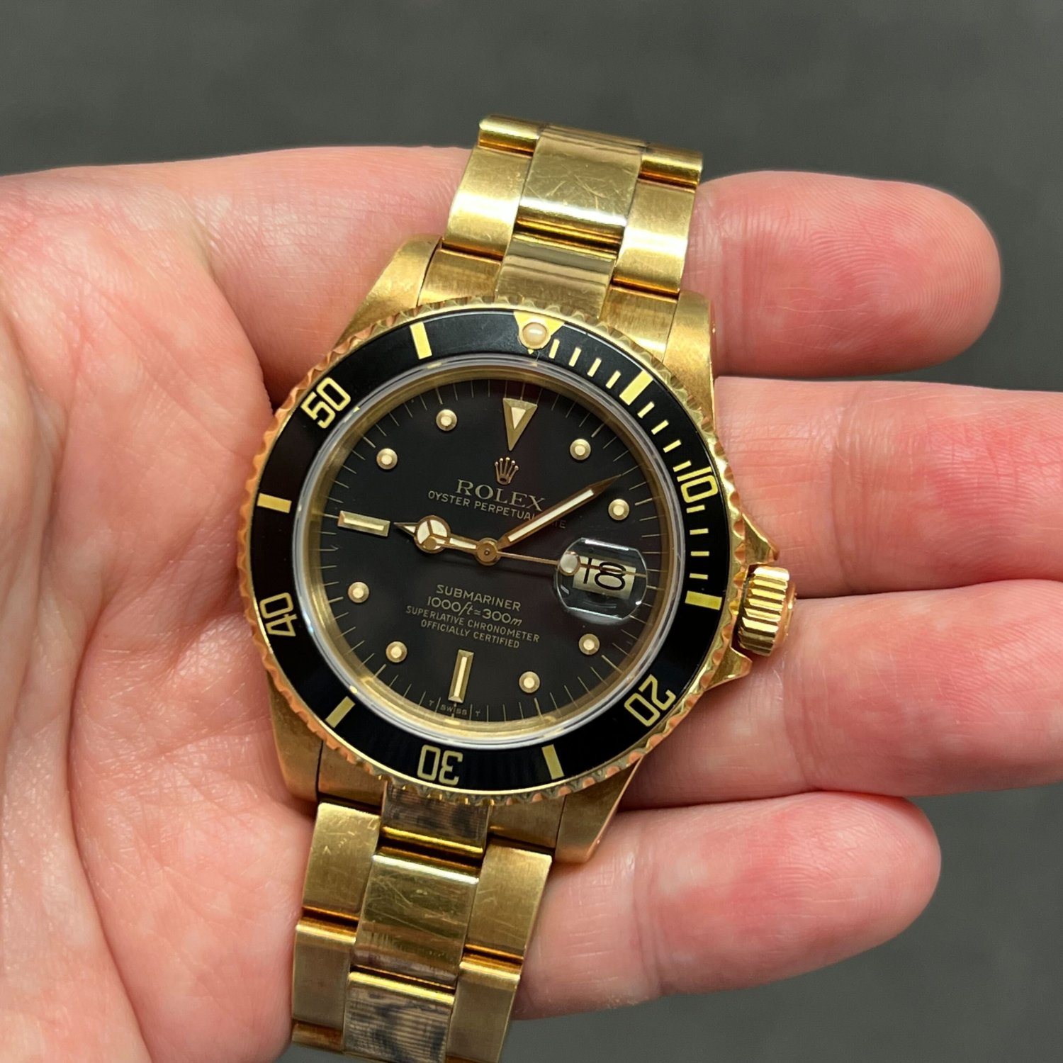 ロレックス サブマリーナー Ref.16808 ブラック ヴィンテージ 254579