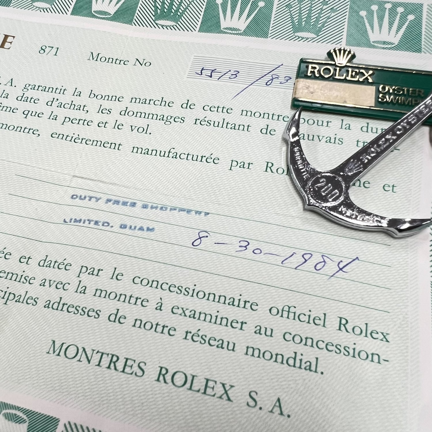 ロレックス  Ref.5513