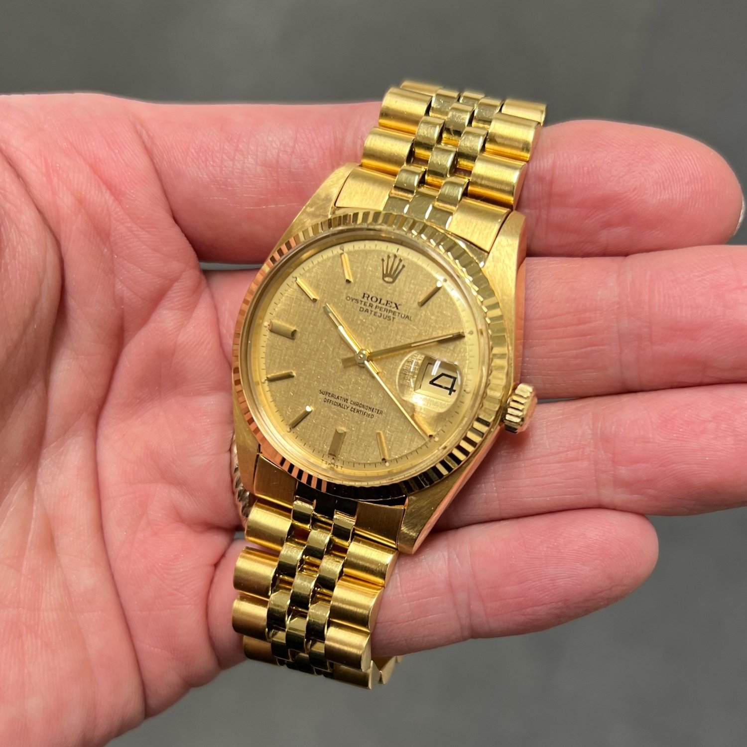 ロレックス デイトジャスト Ref.1601/8