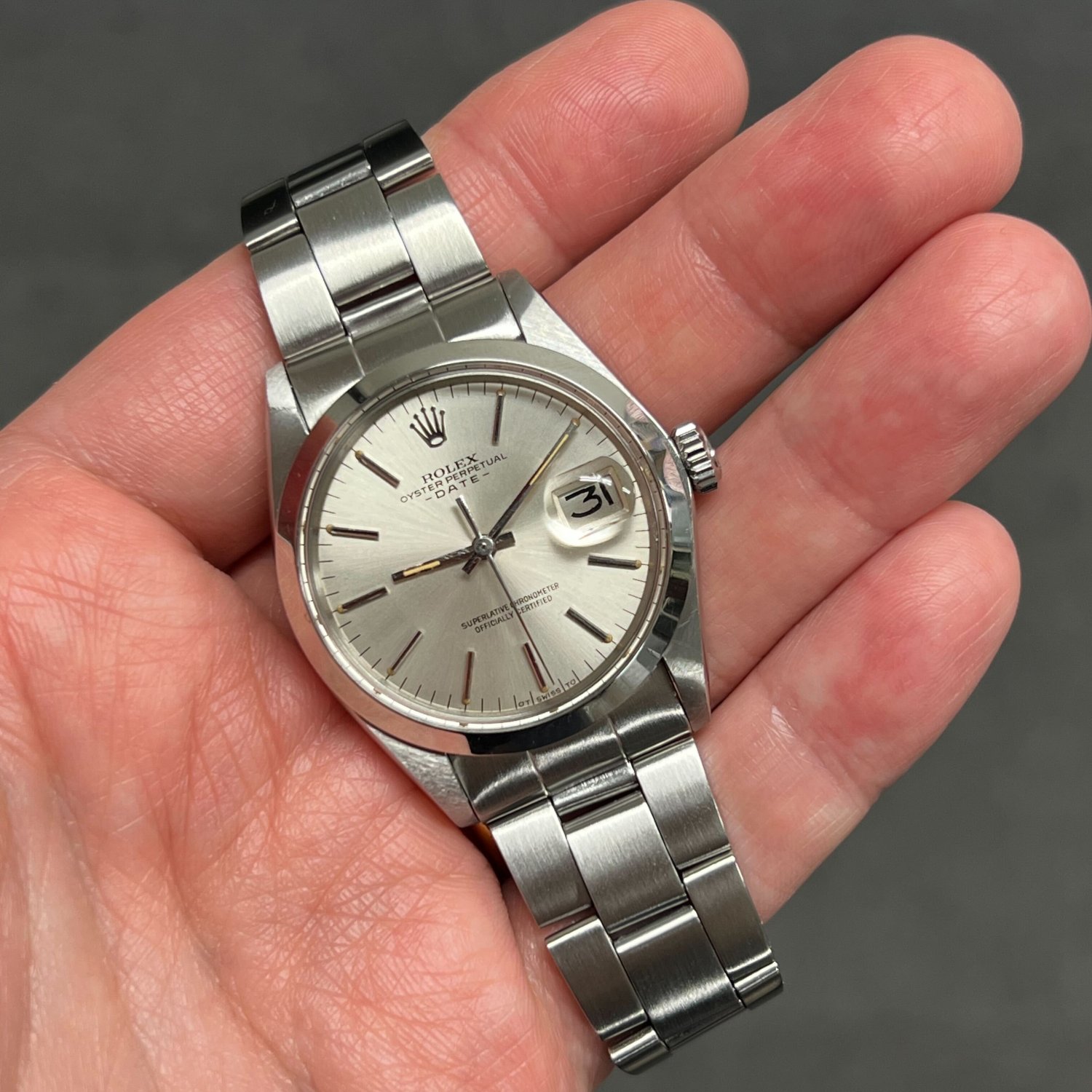 ロレックス オイスター・パーペチュアル・デイト Ref.1500