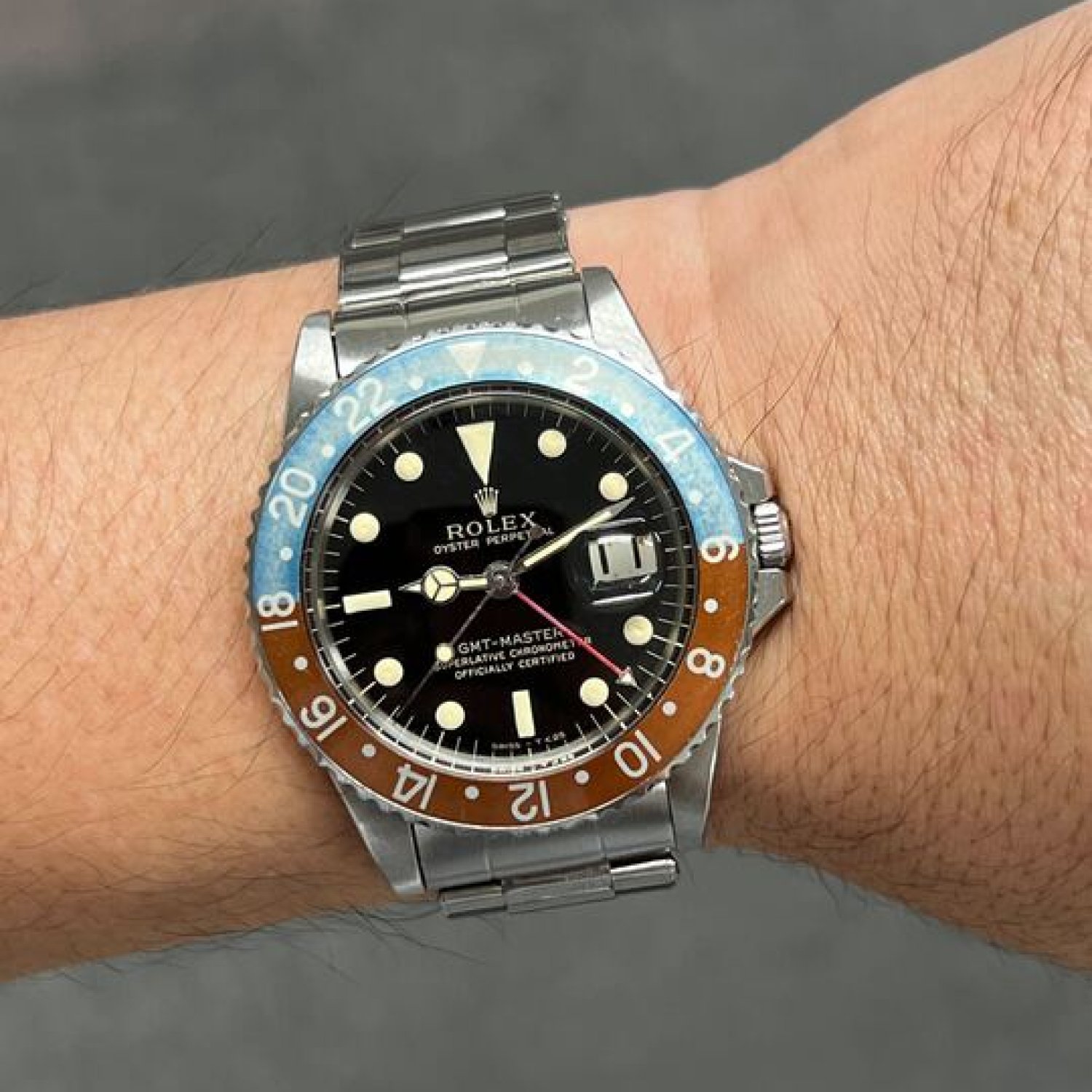 ロレックス GMTマスターI Ref.1675