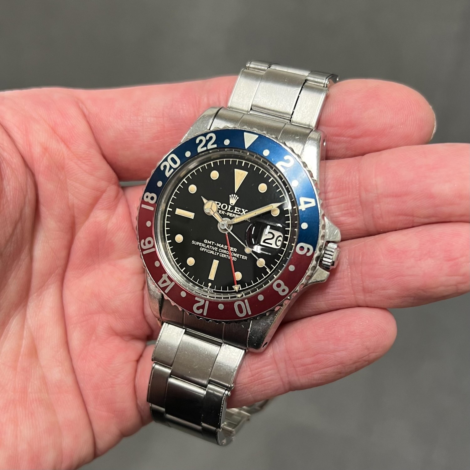 ロレックス GMTマスターI Ref.1675