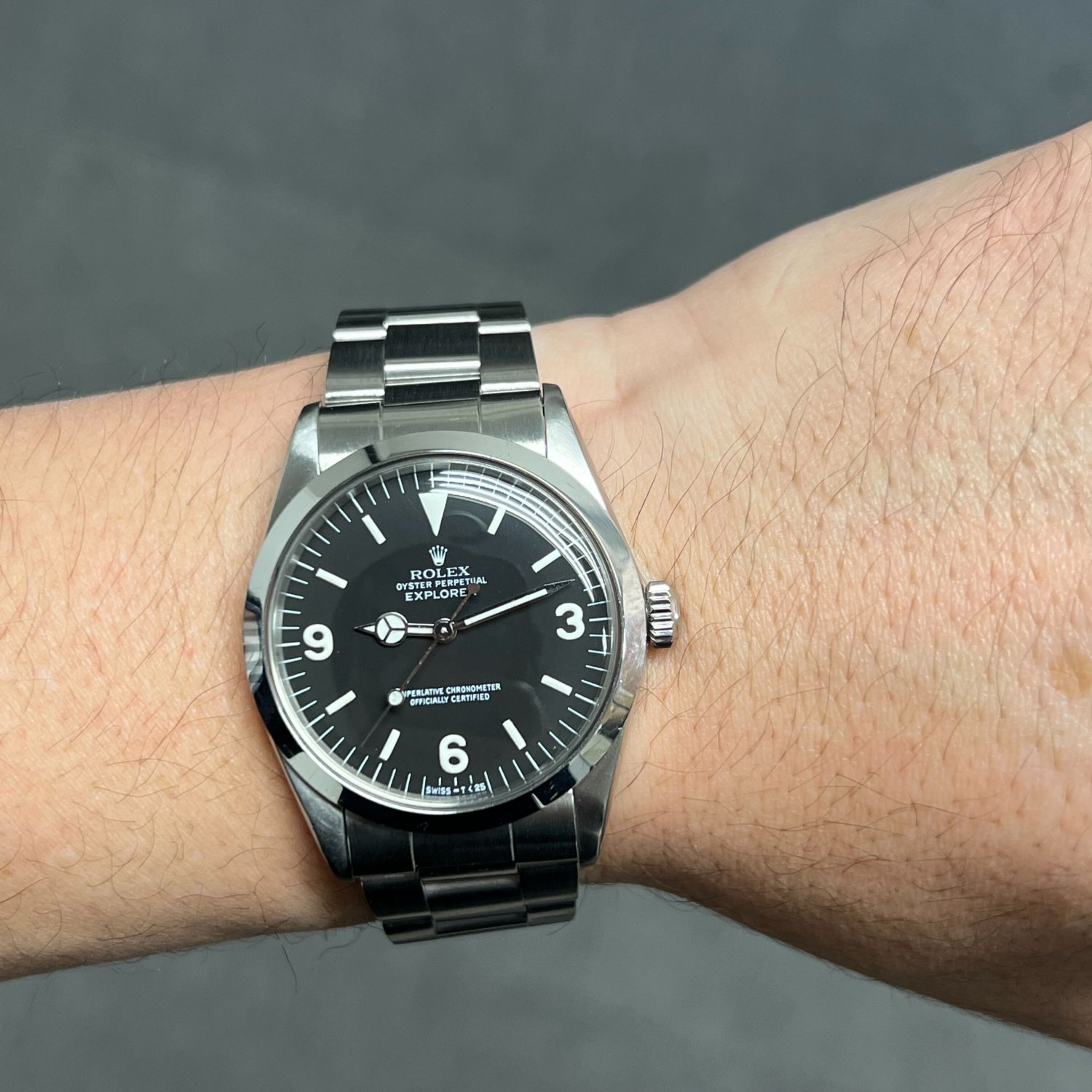 ロレックス エクスプローラーI Ref.1016 ブラック369
