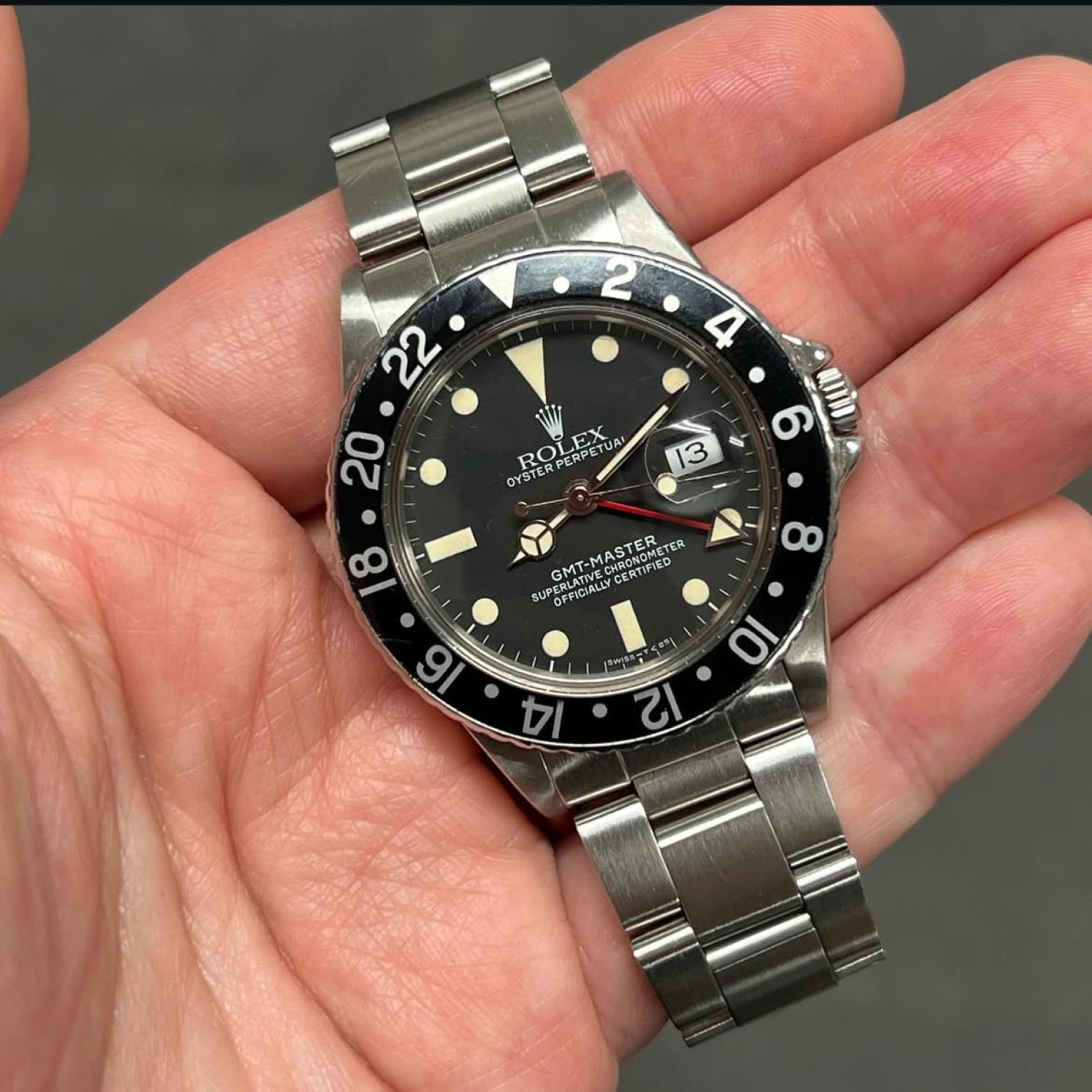 ロレックス GMTマスターI Ref.16750