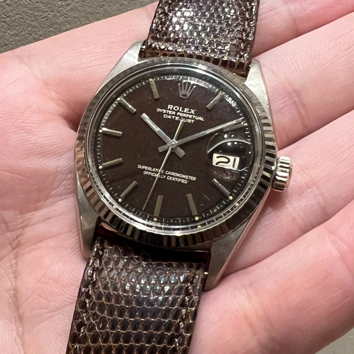 ロレックス デイトジャスト Ref.1601/9