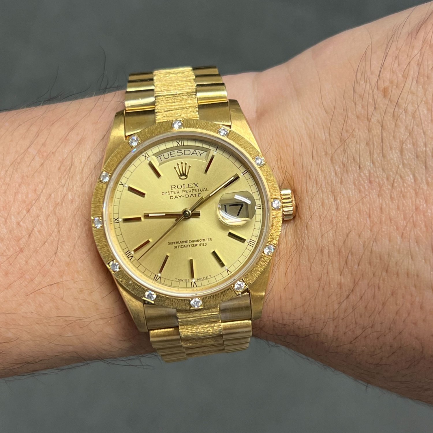 ロレックス デイデイト Ref.18108 シャンパンダイヤル ヴィンテージ