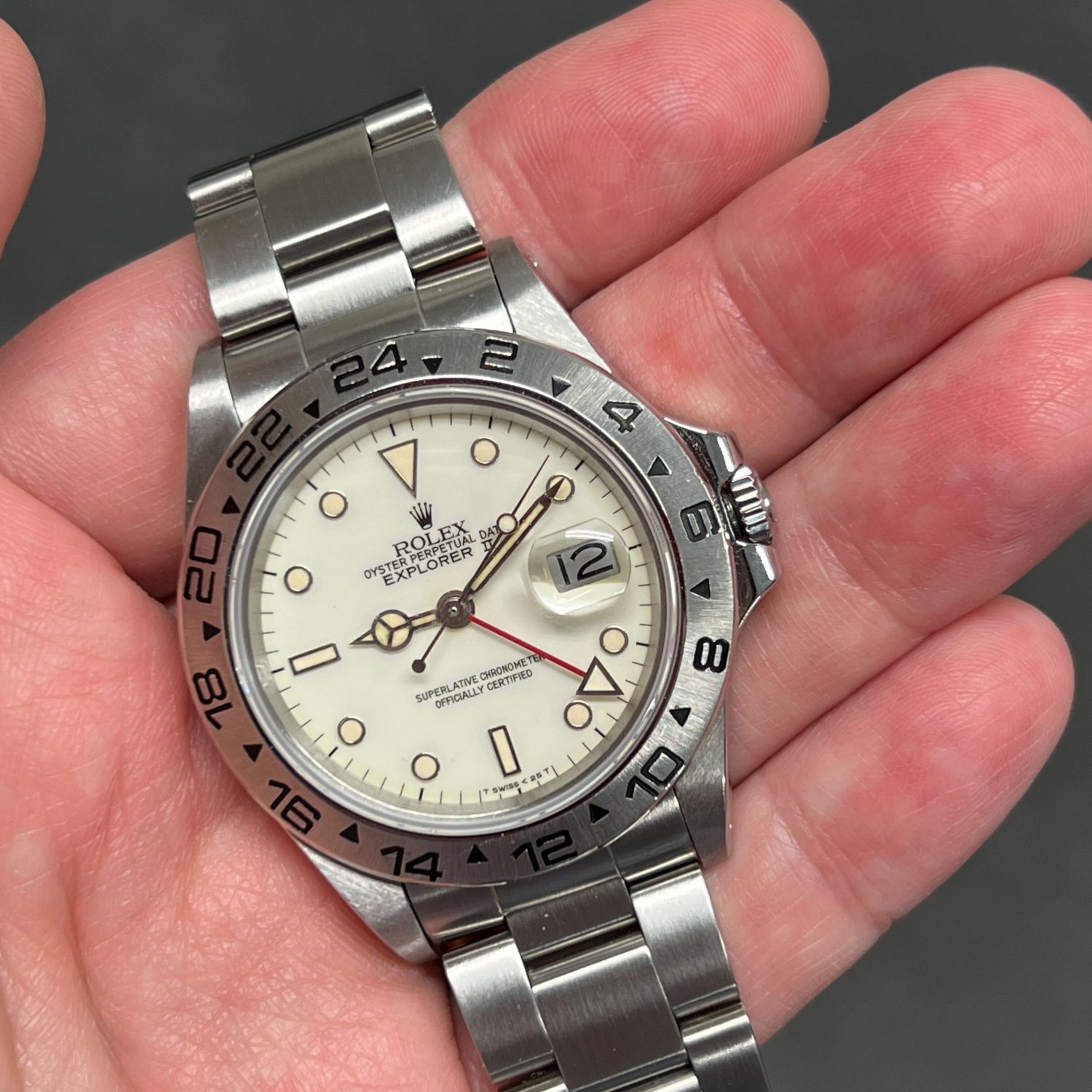 ロレックス エクスプローラーII Ref.16550