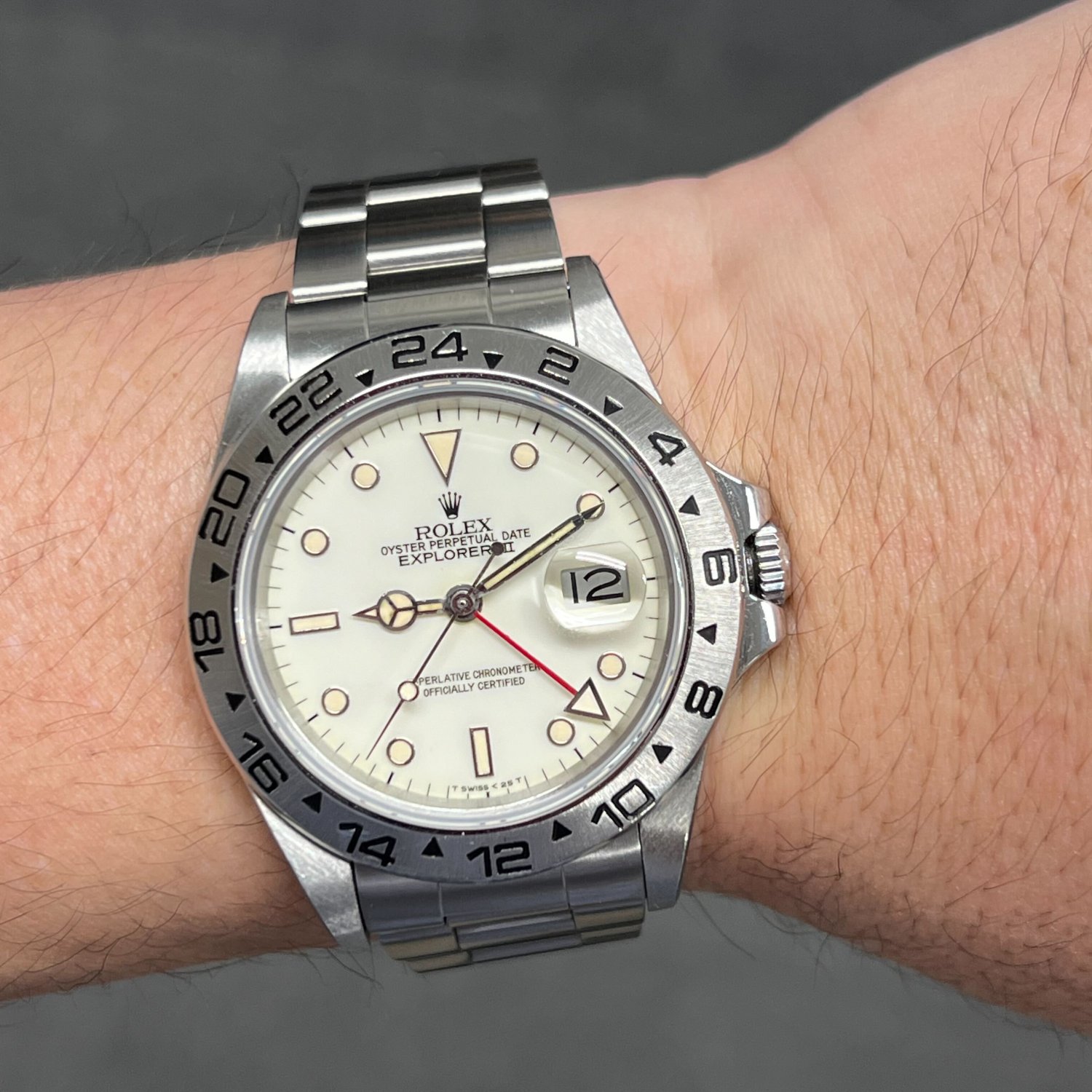 ロレックス エクスプローラーII Ref.16550