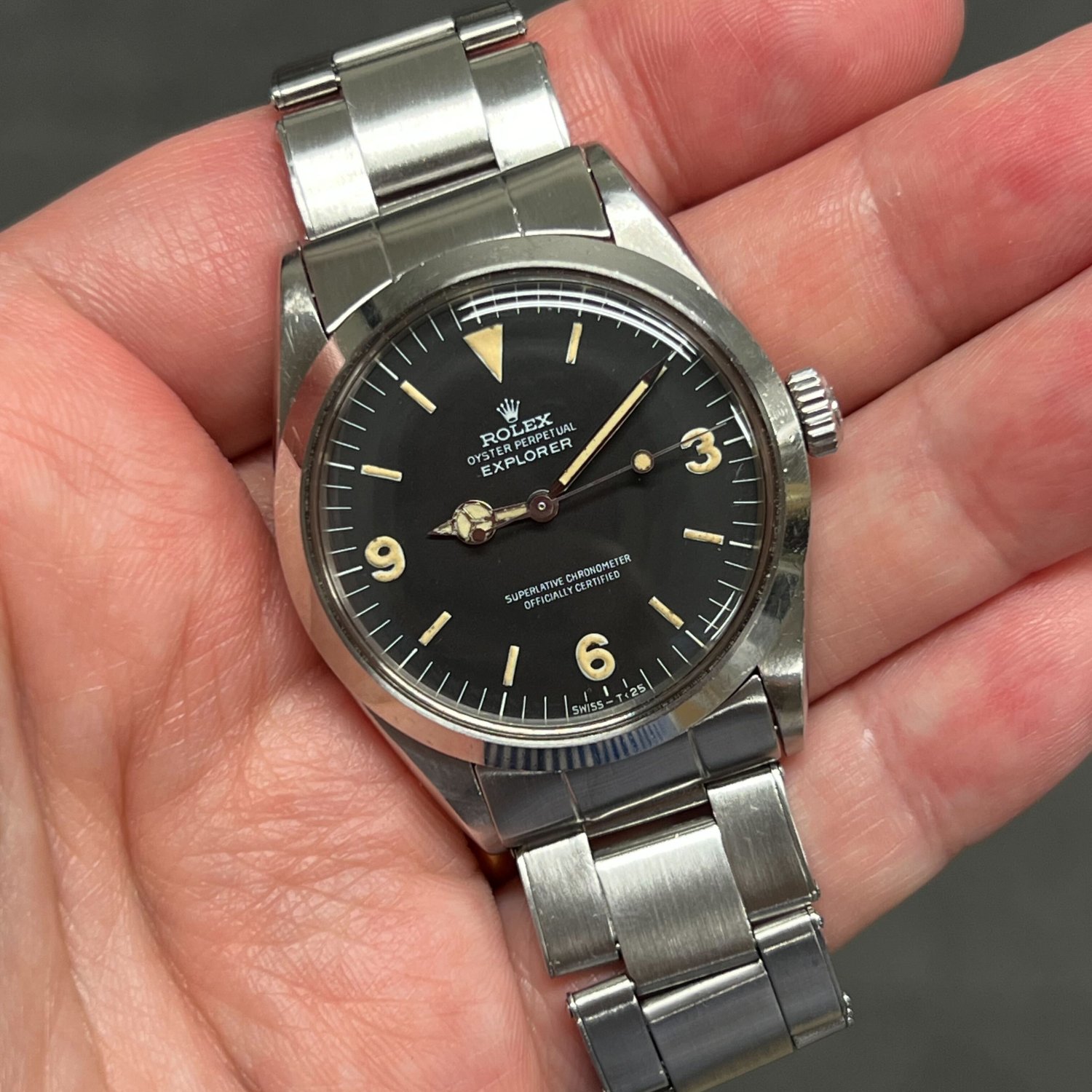 ロレックス エクスプローラーI Ref.1016