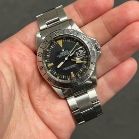 ロレックス エクスプローラーII 1655 ブラックダイヤル MK1ダイヤル MK2ベゼル