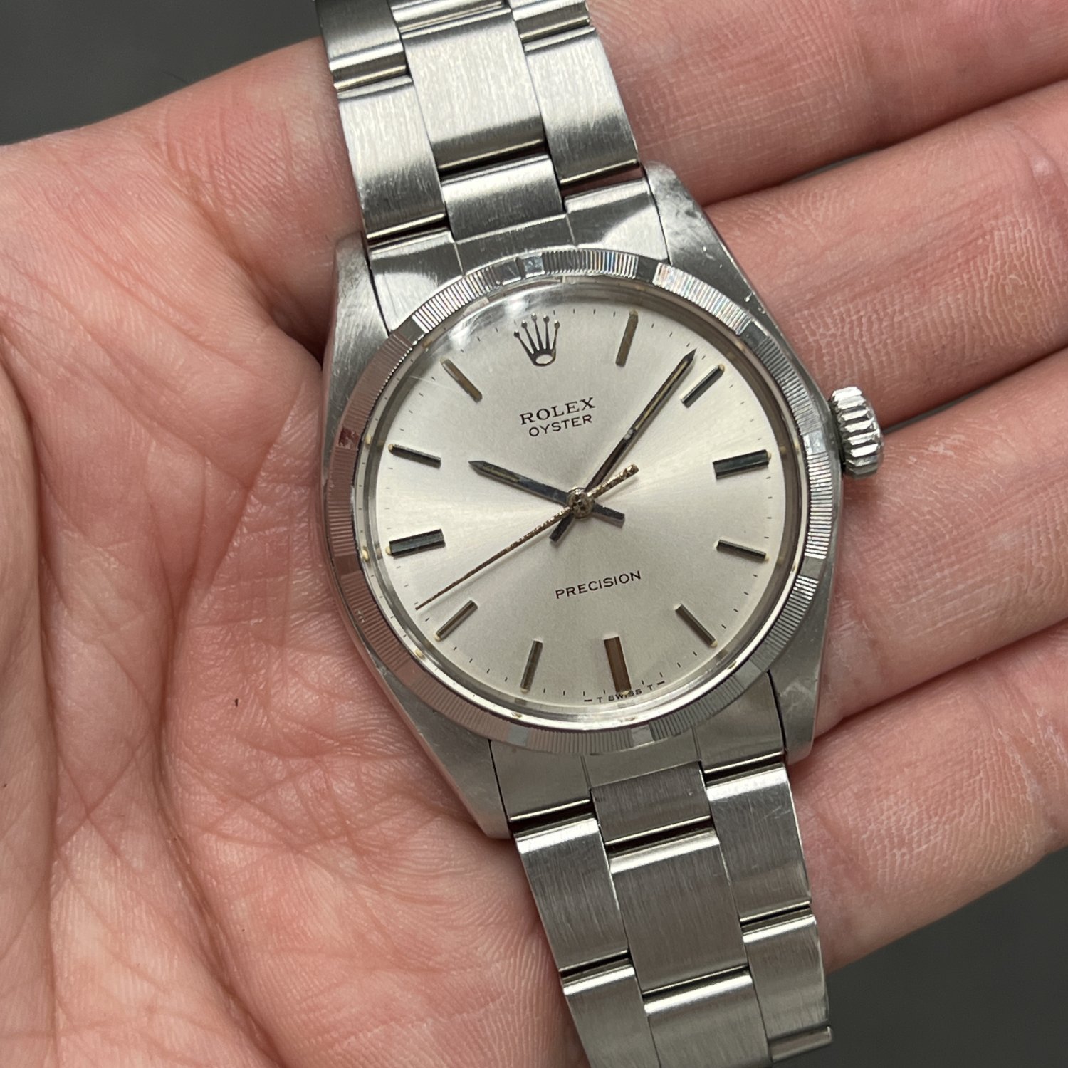 ロレックス オイスター Ref.6427 シルバーダイヤル ヴィンテージ