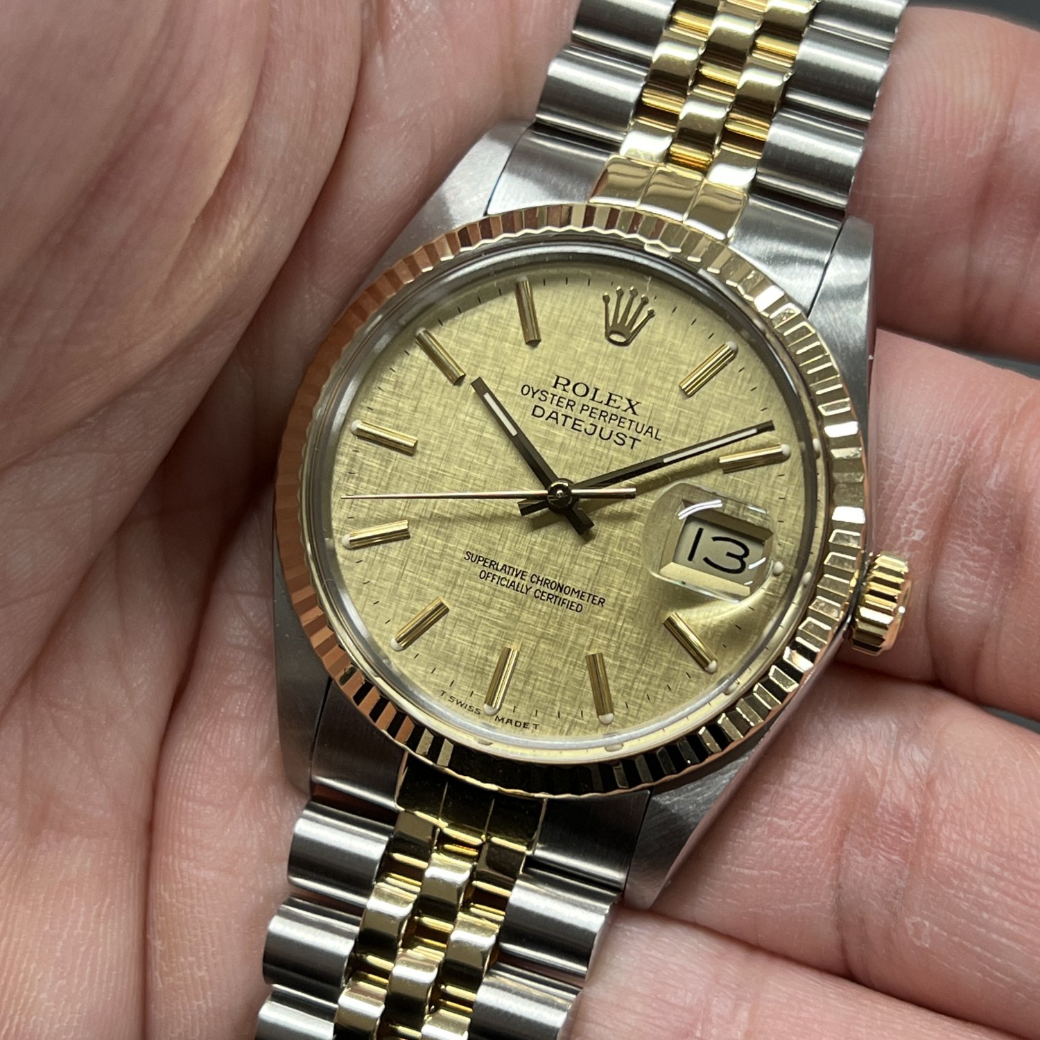 ロレックス デイトジャスト Ref.16013