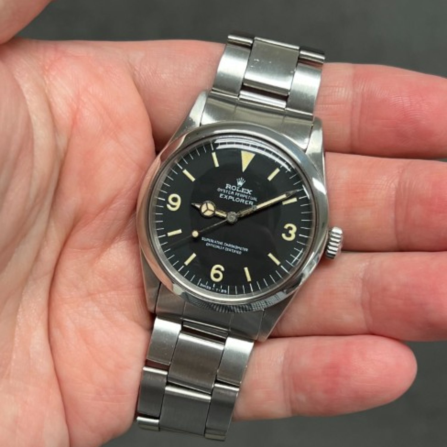 ロレックス エクスプローラーI Ref.1016