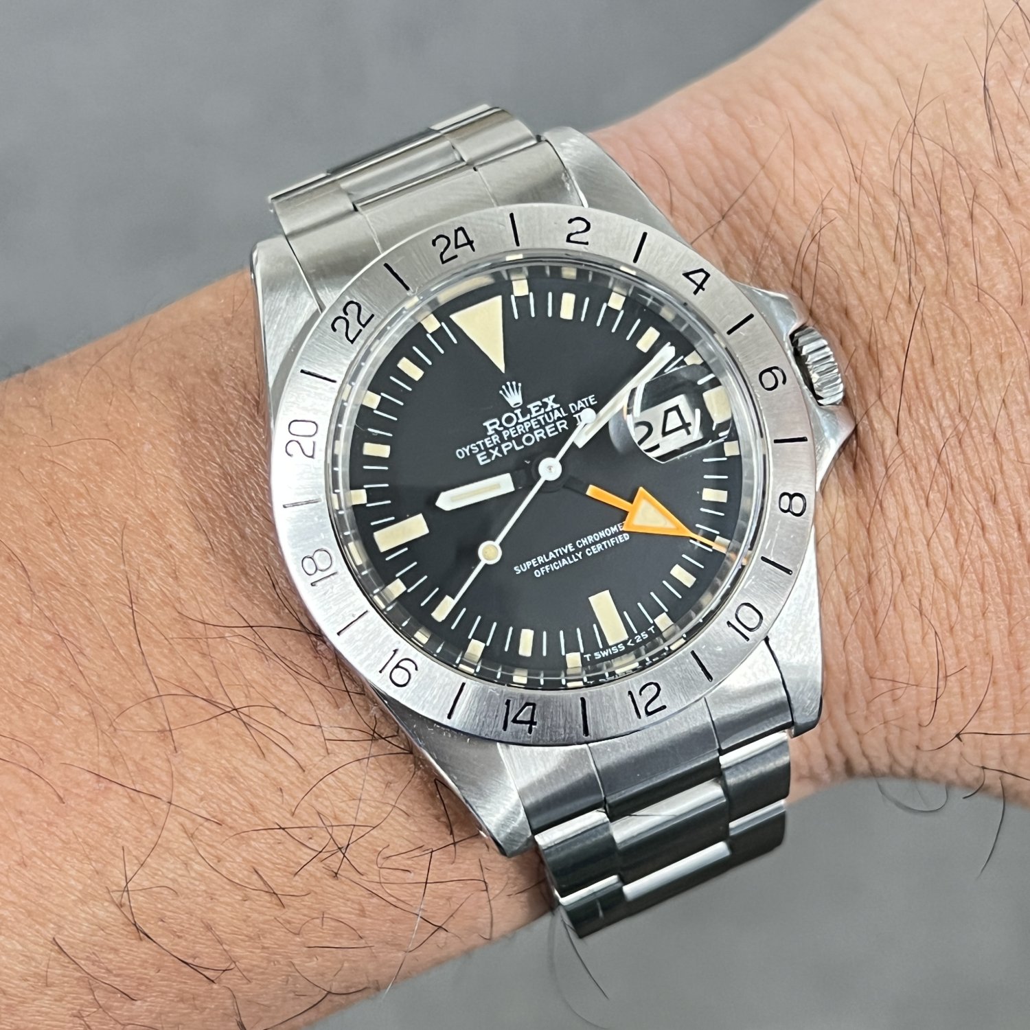 ロレックス エクスプローラーII Ref.1655