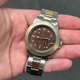 ロレックス GMTマスターI 1675/3 ブラウンベゼル フジツボダイヤル MK2ベゼル