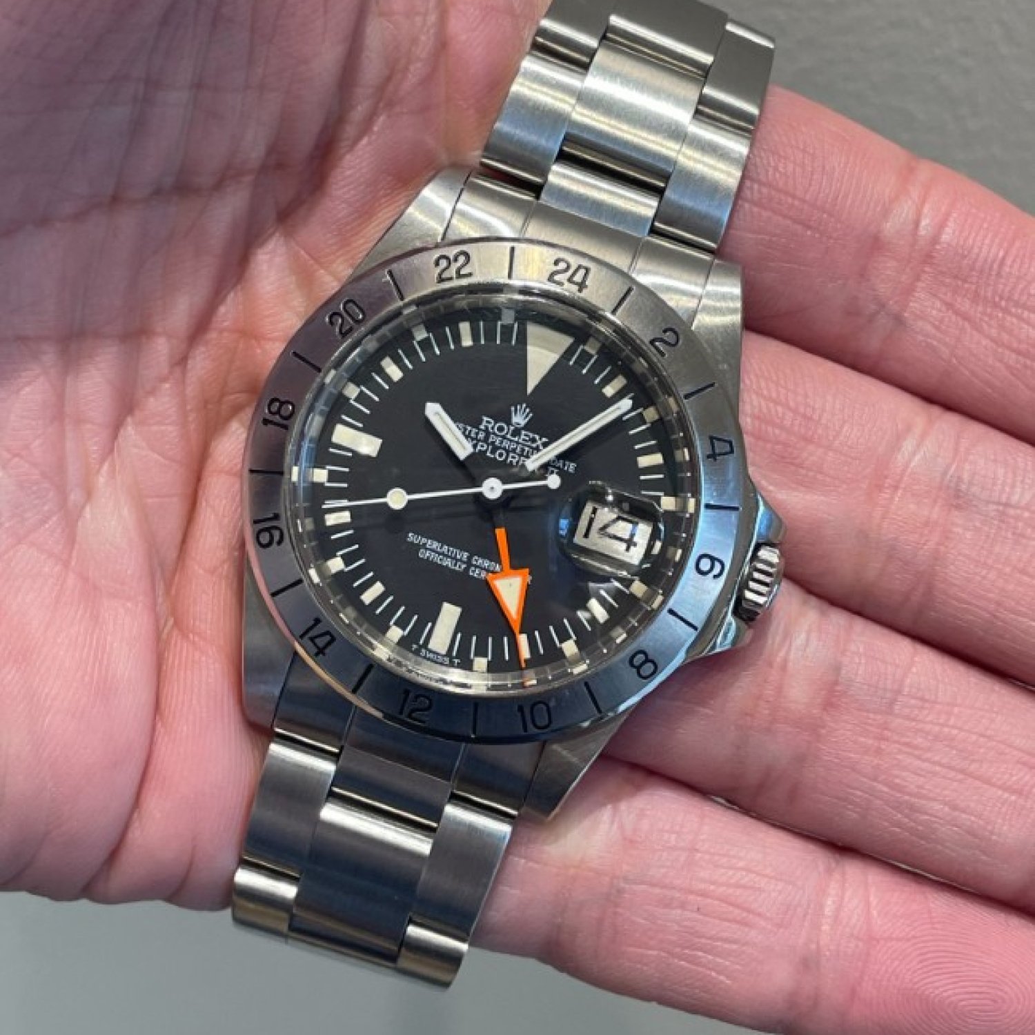 ロレックス エクスプローラーII Ref.1655