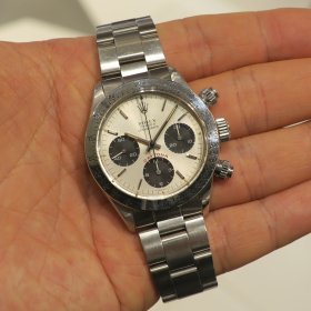 ロレックス デイトナ 6265 シルバーダイヤル BIG表記 MK2ベゼル