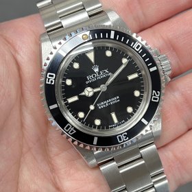 ロレックス サブマリーナー 5513 ブラックダイヤル フチあり